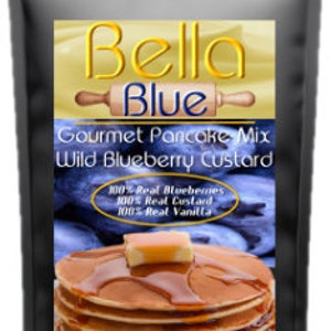 Blueberry Custard Gourmet Pancake Mix 100% Real Blueberries image 3