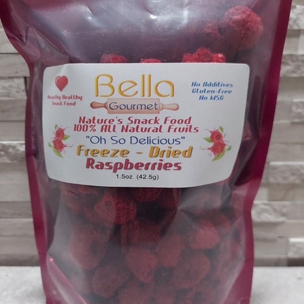 Freeze Dried Organic Raspberry Sale - Healthy Foods - All Natural Food - Nature's Best Fruits - Bulk Snacks Wholesale - Fresh and Local