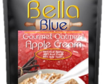 5 Minute Organic Oatmeal Mix Fuji Apples and Cream - Breakfast Mixes - Kids Love This Delicious Oatmeal