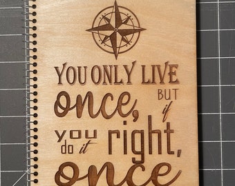 Copertina notebook (solo live once) - FILE DIGITALE