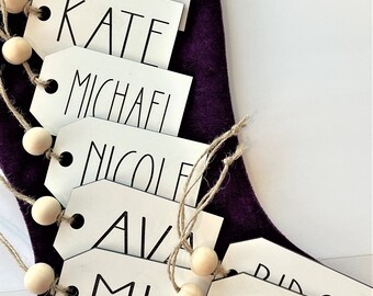 Christmas Name Tags