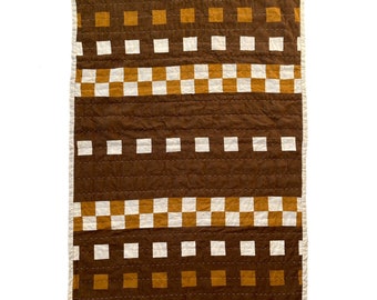 Moderne Schachbrett Muster Patchwork Quilt