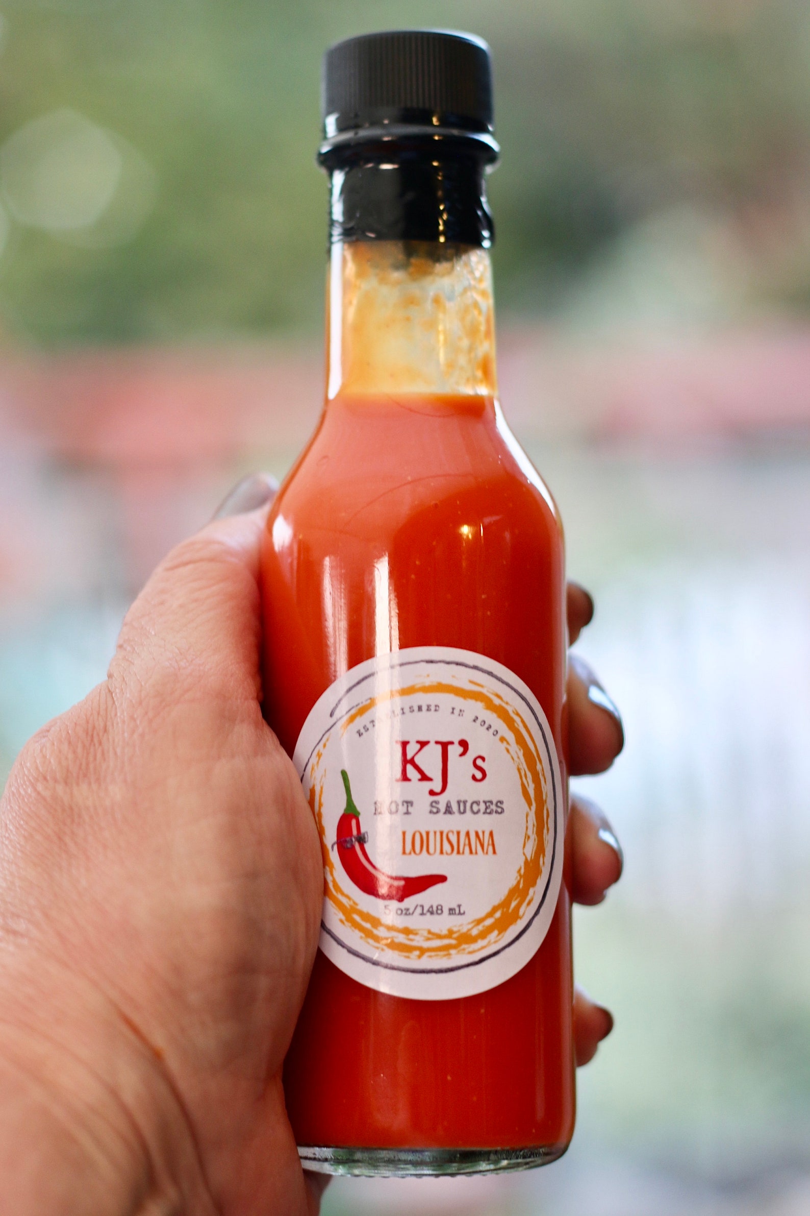 Kj's Sauces Louisiana Style Hot Sauce Etsy