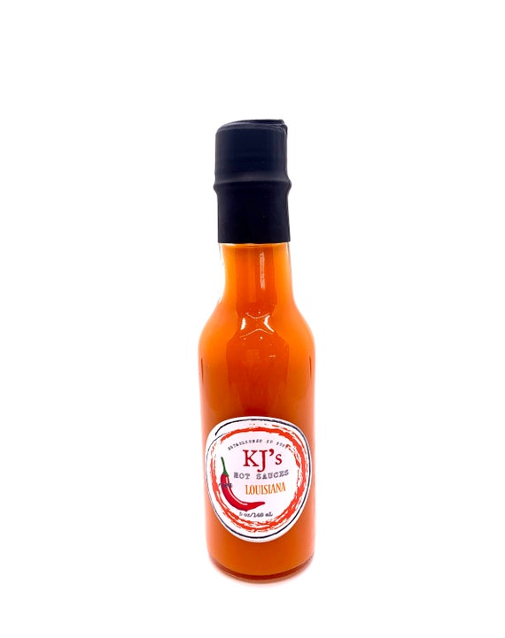 KJ's Sauces Louisiana Style Hot Sauce Etsy