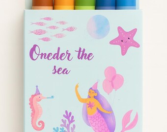 oneder the sea crayon box