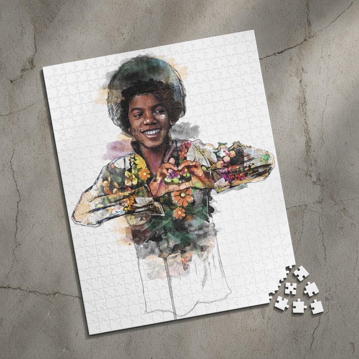 Michael jackson jigsaw puzzle - Etsy 日本