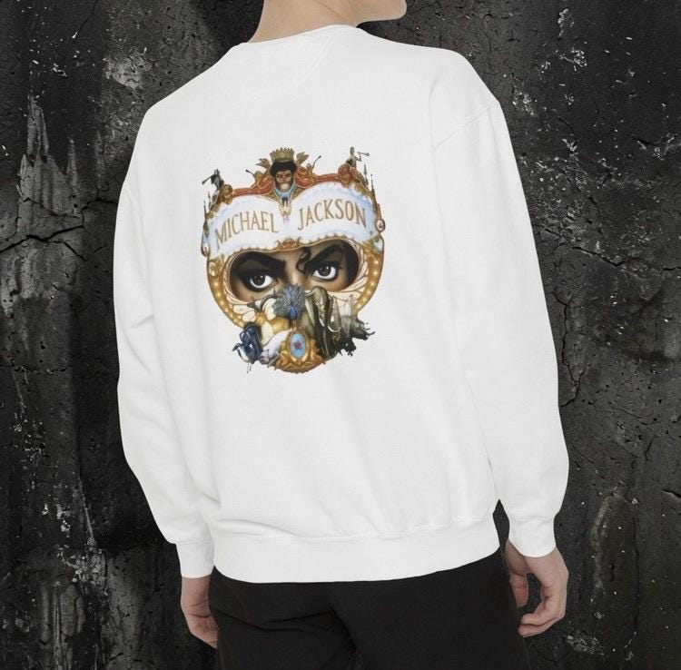 Michael Jackson Vintage Hoodie - Etsy UK