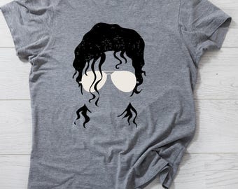 Michael Jackson T-Shirt | Vintage 80s King of Pop Tee | MJ Concert Graphic Shirt for Fans, Unisex Music Legend Gift