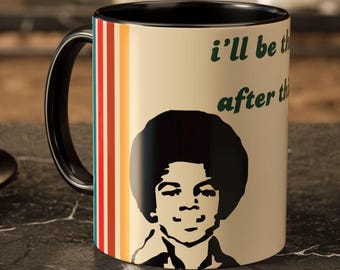 Funny Michael Jackson inspired Coffee Mug Jackson 5 Gift Young MJ Mug vintage classic  80s gift for music fan