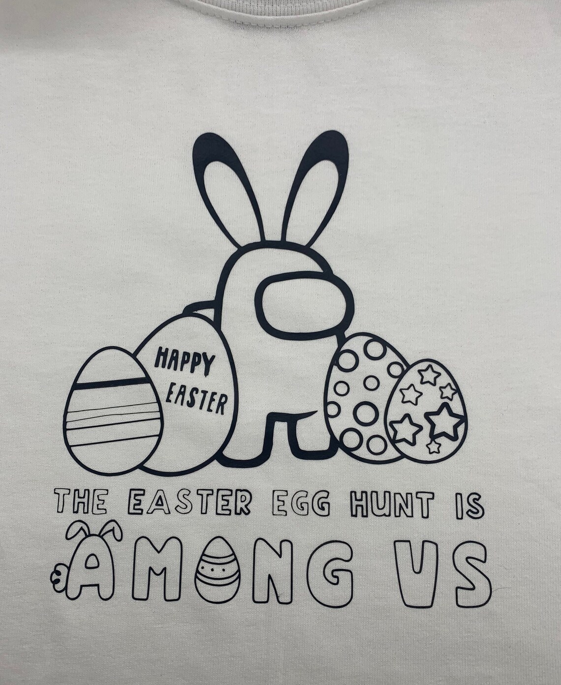 Easter Among Us Coloring Shirt | Etsy