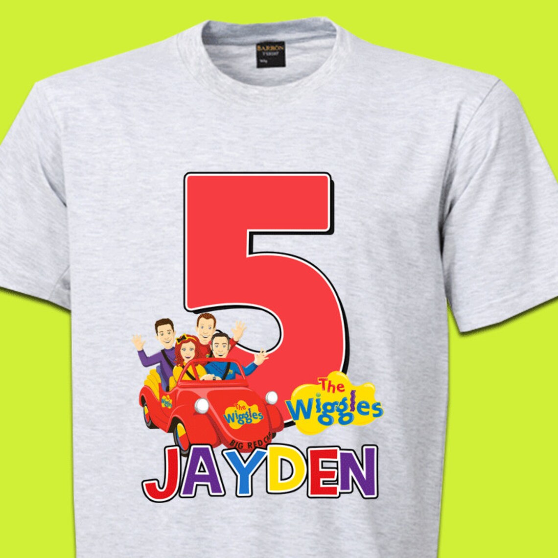 The Wiggles Iron on Transfer the Wiggles Printable Shirt Etsy