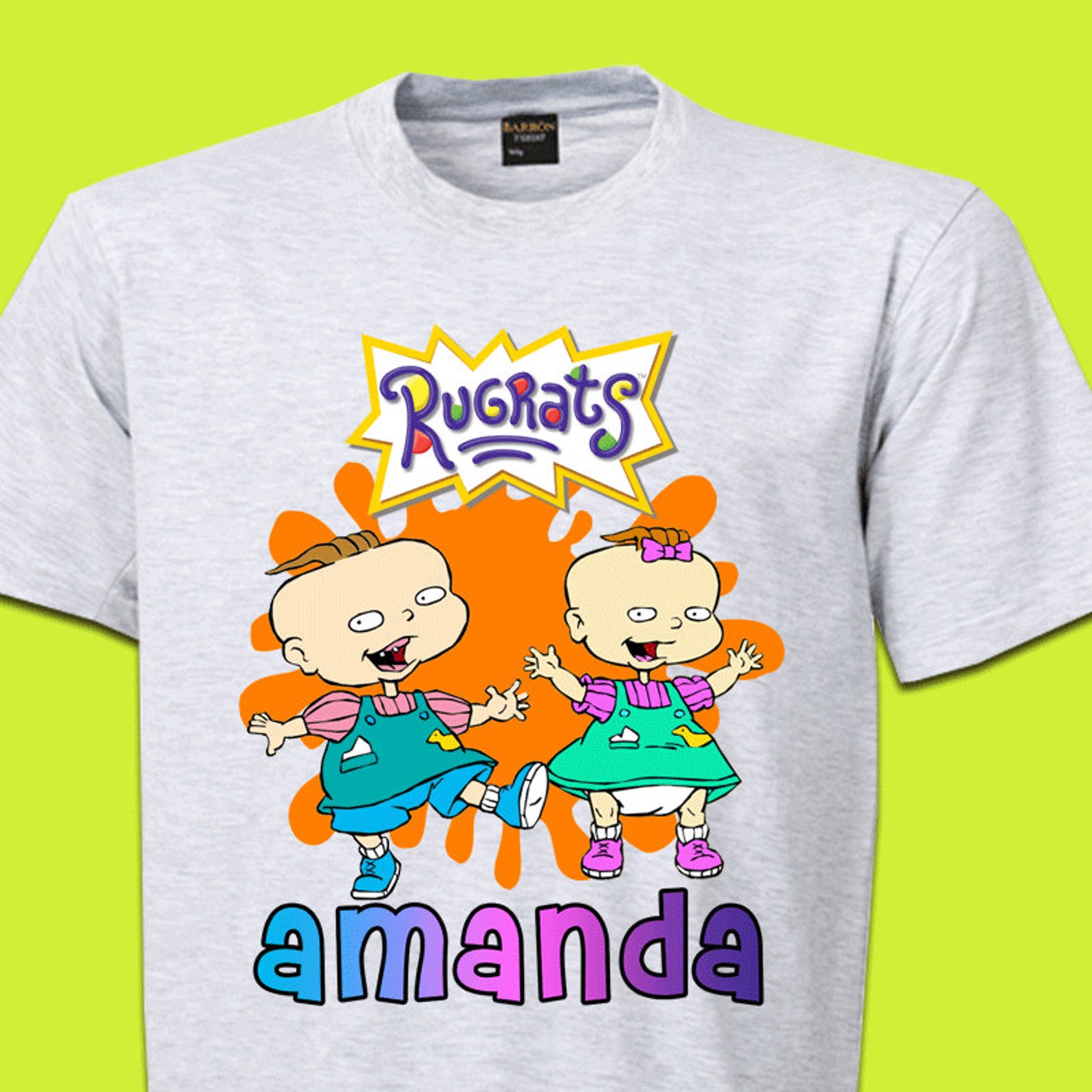Rugrats Shirt Iron On Transfer Rugrats Front Back Design Etsy My XXX Hot Girl