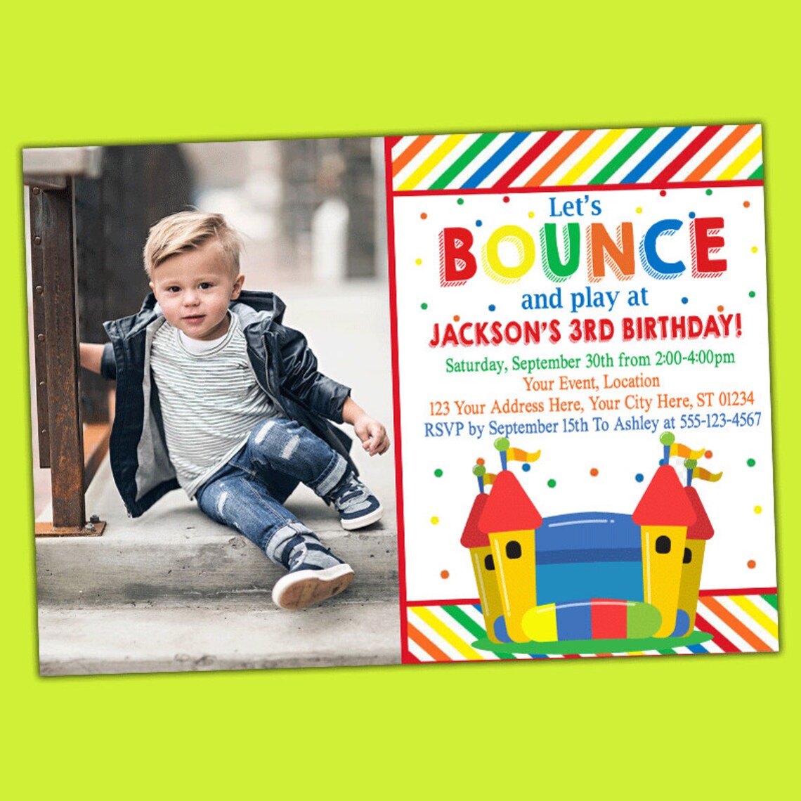 bouncy castle pay with klarna