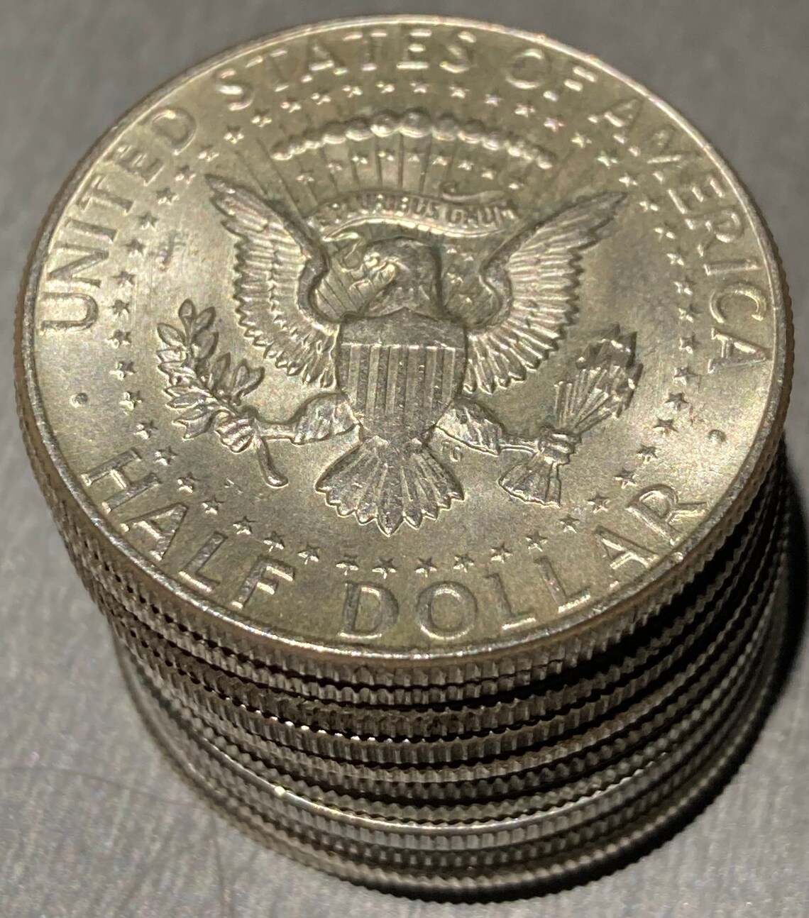 10 Silver Kennedy Half Dollars 5oz Pre 1965 90 Percent US Etsy