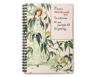 Cuaderno Espiral de Poesía Diario de Hadas Poesía Fawna