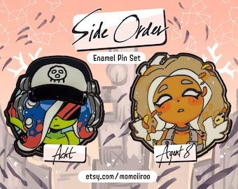 IN STOCK: Side Order DLC Acht + Agent 8 Enamel Pin