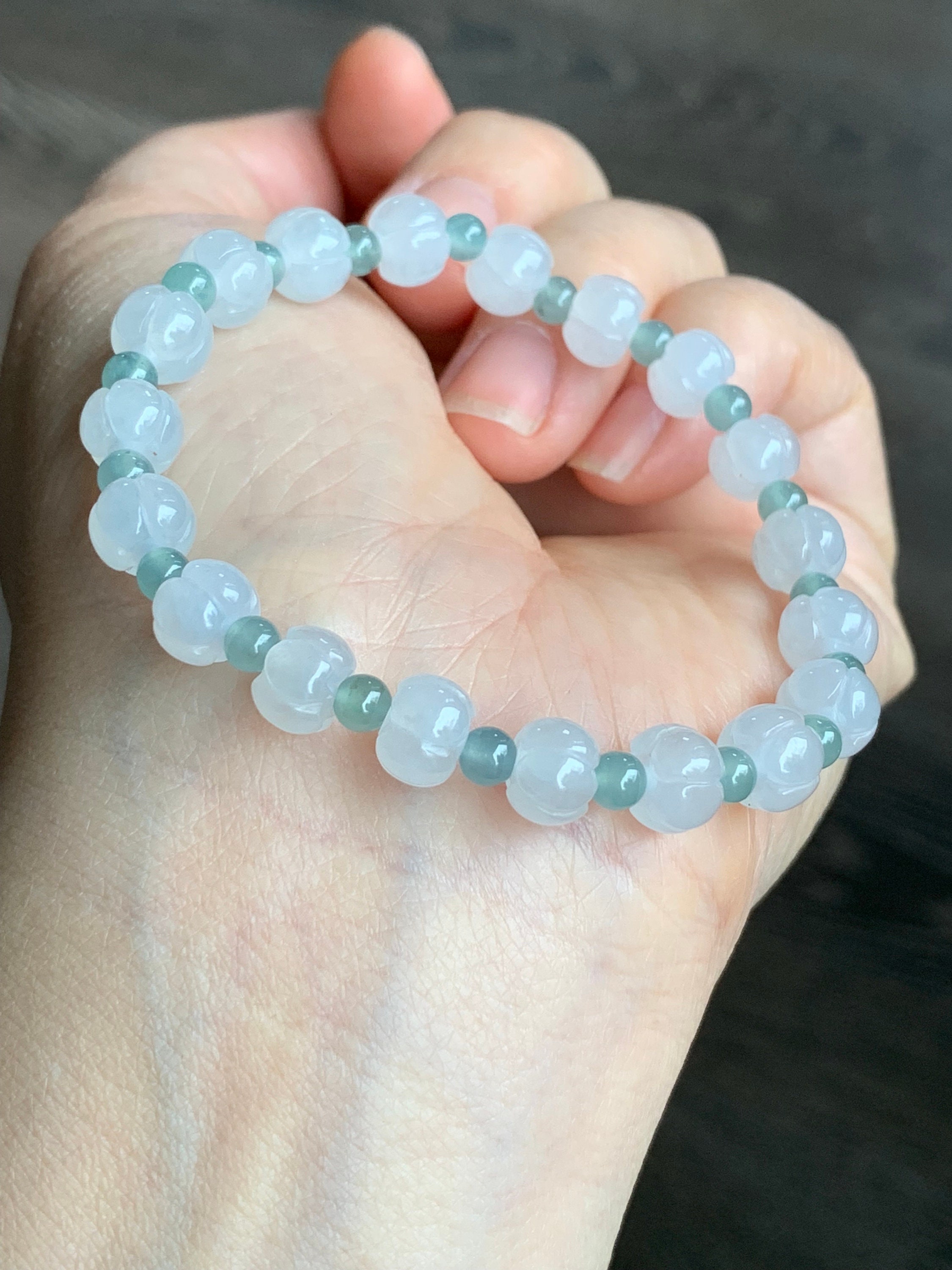 Premium Natural Burmese Icy Highly Translucent White Jadeite