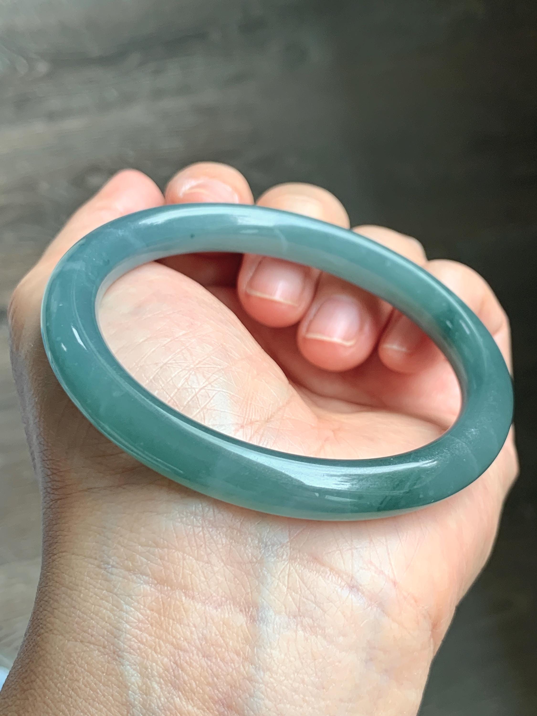 Genuine jade bangle - Etsy 日本