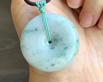 天然グレード A 氷のような高半透明白翡翠ジェダイト蓮の花ピン