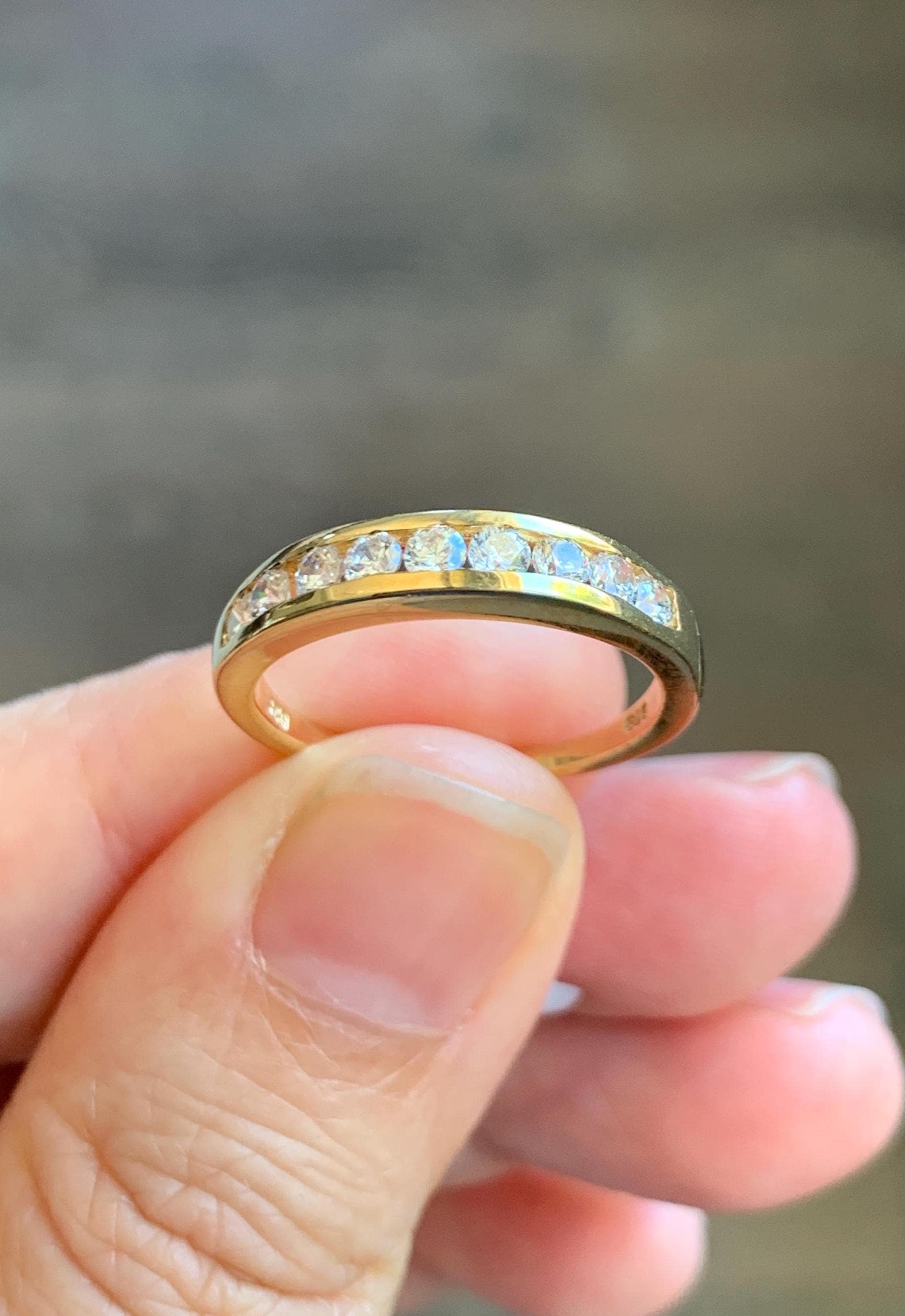 3 Stone Swarovski Ring - Etsy
