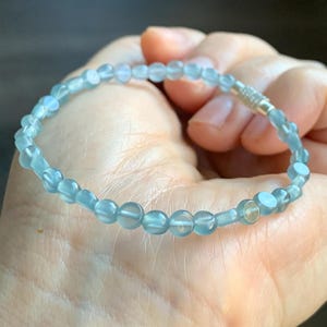 Bracciale Portafortuna Con Perline In Pietra Naturale Da 6 Mm – Regolabile, Donna, Cristalli Vari Colori