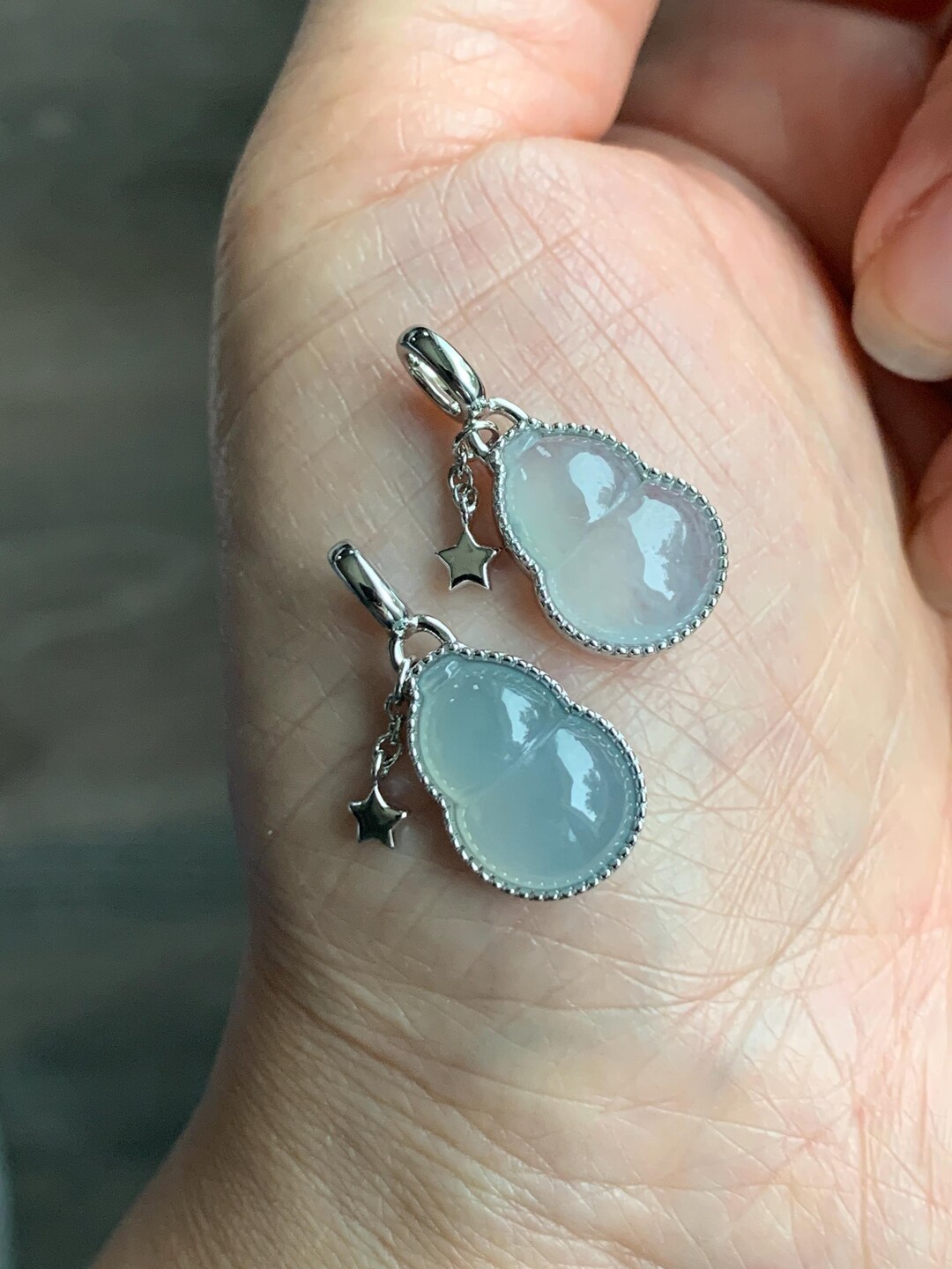 Certified Natural Grade A Icy Highly Translucent White or Light
