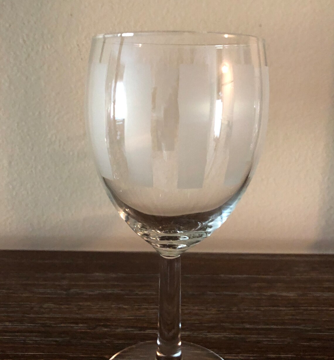 Free Shipping 7 Mikasa Glass Wine Glasses Stemmed Wine Etsy