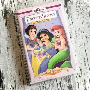 Princess VHS notebook