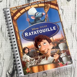Ratatouille DVD notebook and autograph book