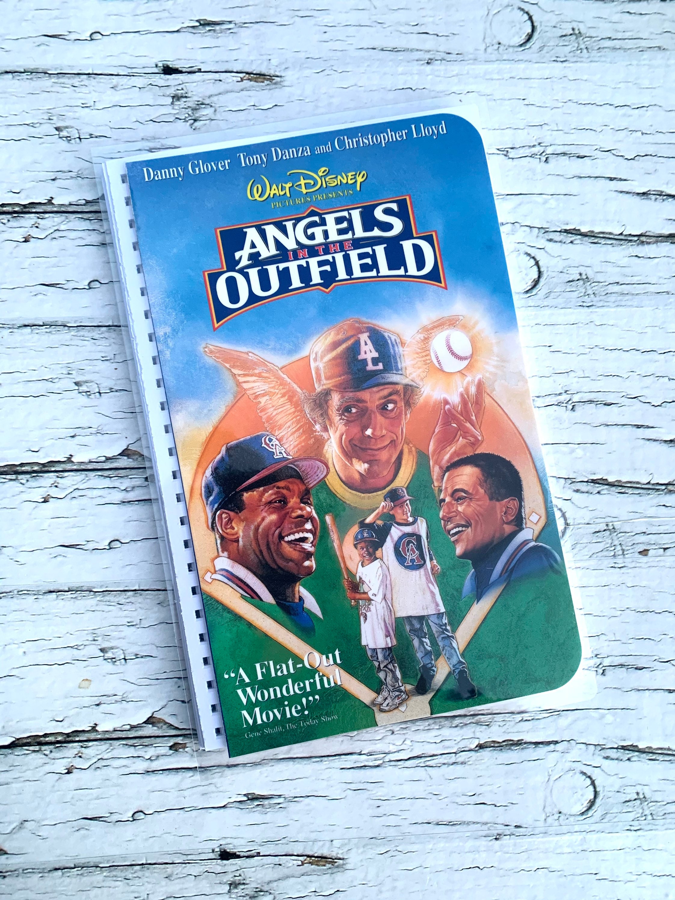 Angels in the Outfield VHS Notebook Etsy Canada
