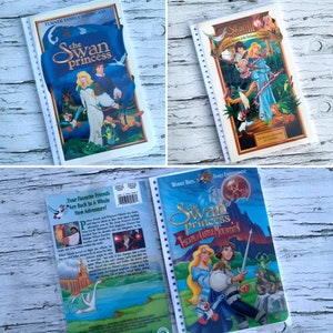 Swan princess VHS notebooks