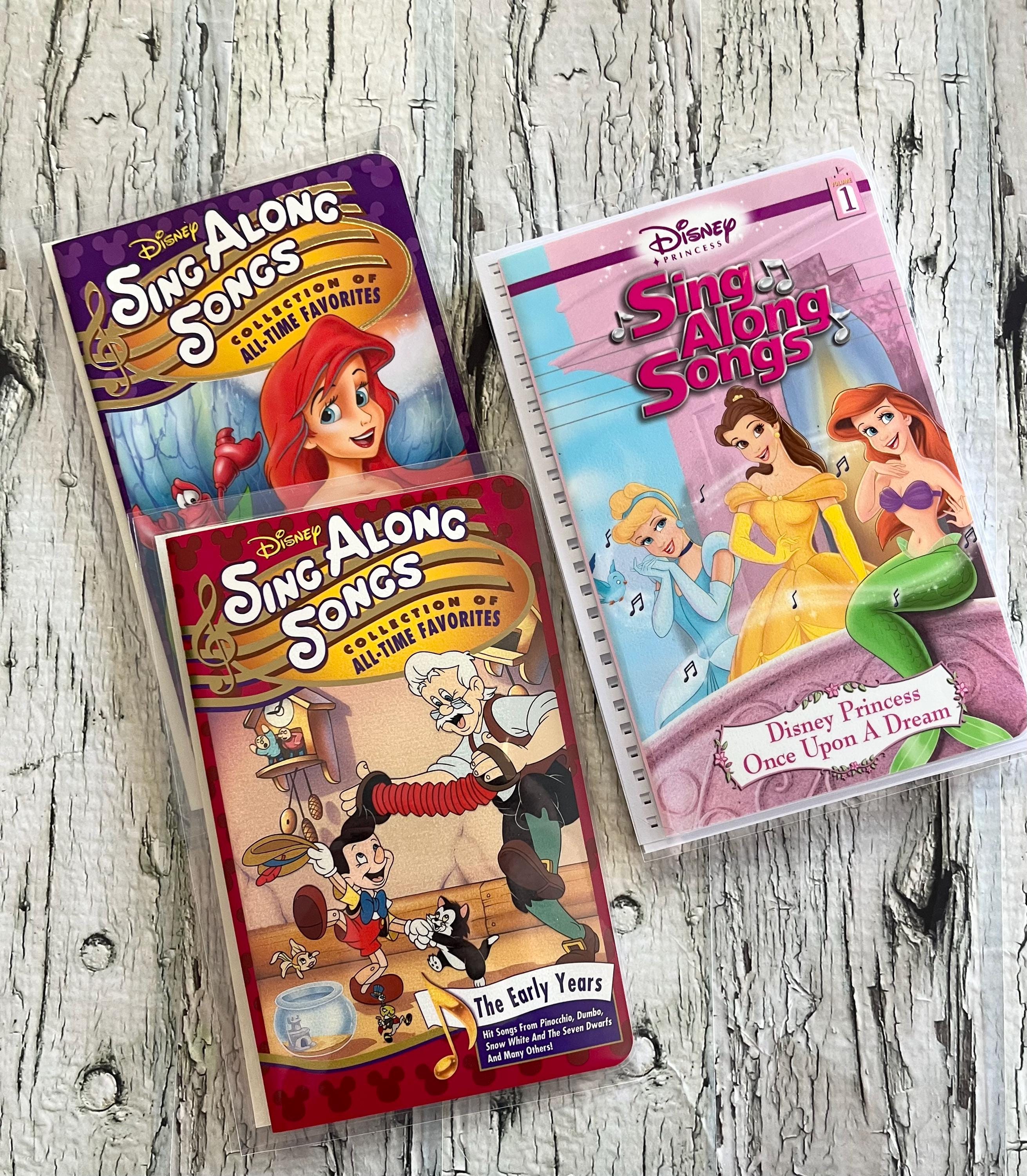 Sing Along Songs VHS Notebooks - Etsy