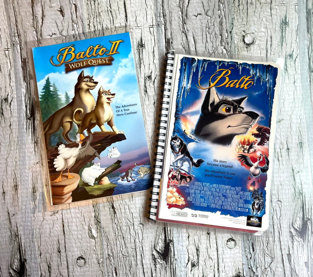 Balto Movie Choices for VHS Notebooks - Etsy