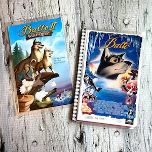 Balto movie choices for VHS notebooks