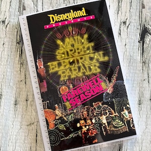 Disneyland Parade VHS notebook Main Street