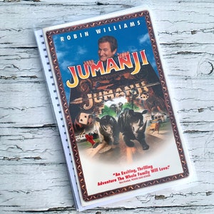 Original jumanji VHS notebook