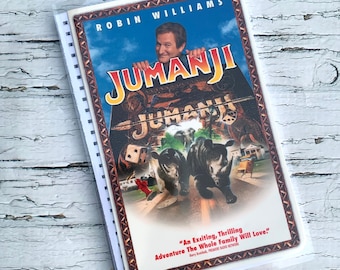Upcycled Vintage VHS Cover Wire Bound Notebook and FREE Bookmark ...