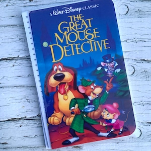 The great mouse detective VHS notebook