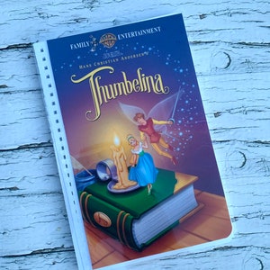 Thumbelina VHS notebook