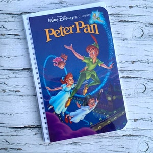 Peter Pan cover 1 VHS notebook