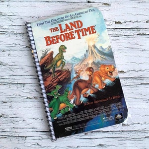 The Land Before Time VHS notebook covers