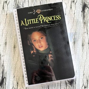 A Little Princess VHS notebook