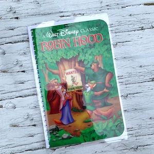 Robin Hood Cover 2 VHS Notizbuch