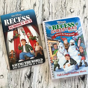 Recess VHS notebook
