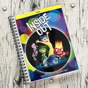 Inside out DVD notebook autograph book