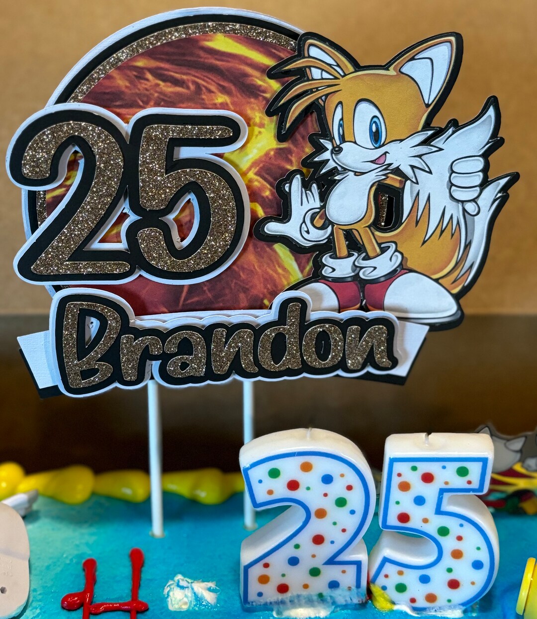 Tails (sonic) Cake Topper - Etsy