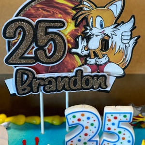 Tails (Sonic) Cake Topper