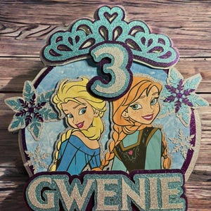 Frozen Cake Topper
