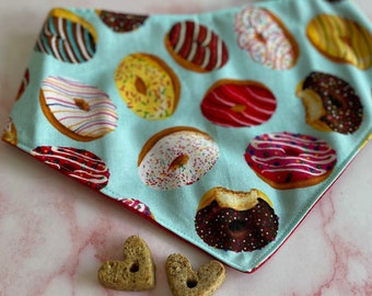 Donuts For Dogs // Bandana // Vibrant // Dog Scarf // Pet