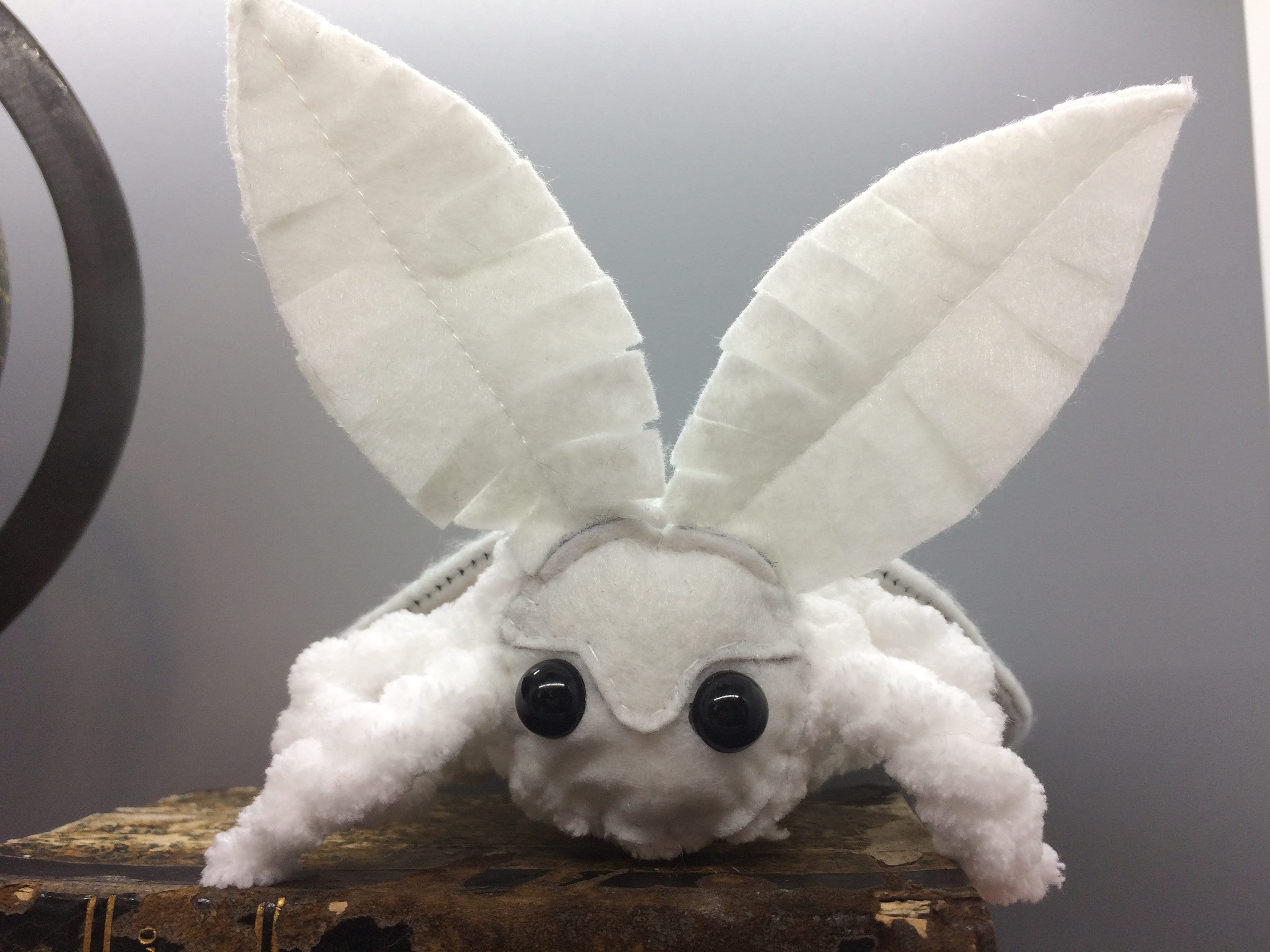 Poodle Moth Plush Venezuelan Poodle Moth Fluffy White | Etsy
